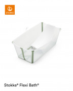 Flexi Bath újszülött szettel - Transparent Green Transparent Green